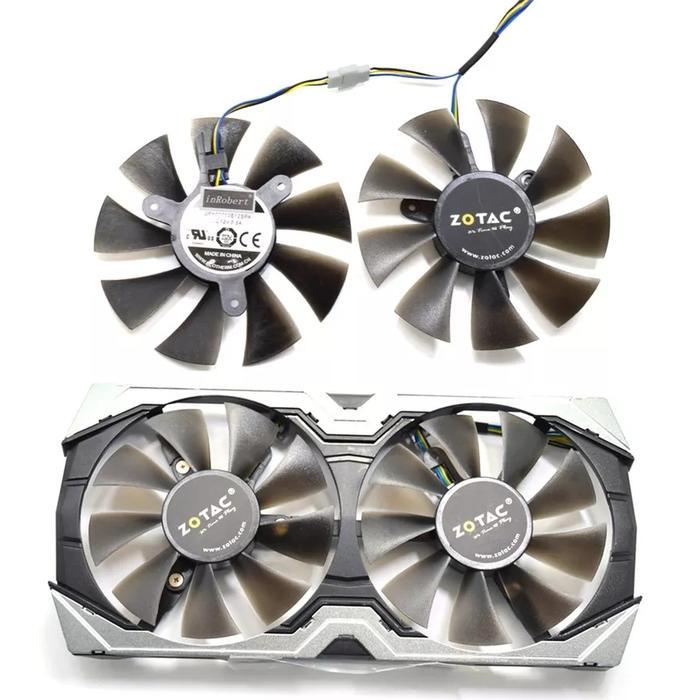 FAN VGA ZOTAC AMP 85MM 4PIN DUDUKAN Y GTX 1060 3GB 6GB 1070TI MINI BEST QUALITY
