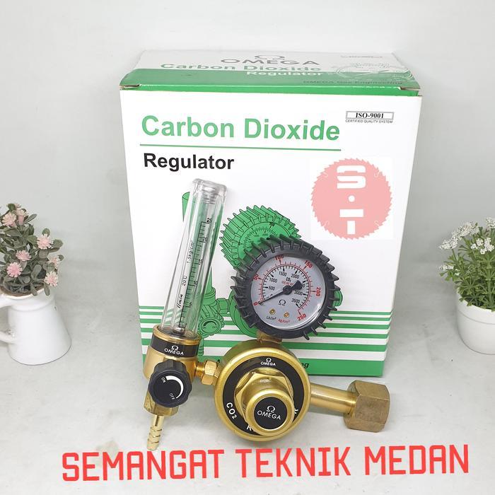 Co2 Regulator Carbon Dioxide Untuk Tabung Gas Carbon Dioxide Co2 Omega