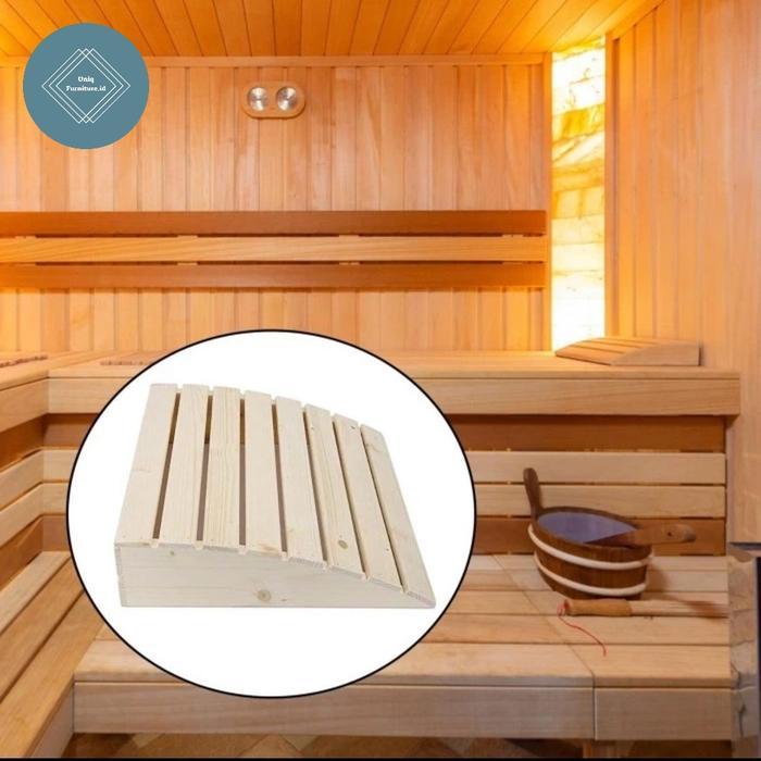Promo Bantalan Kayu Sauna Uk Custom