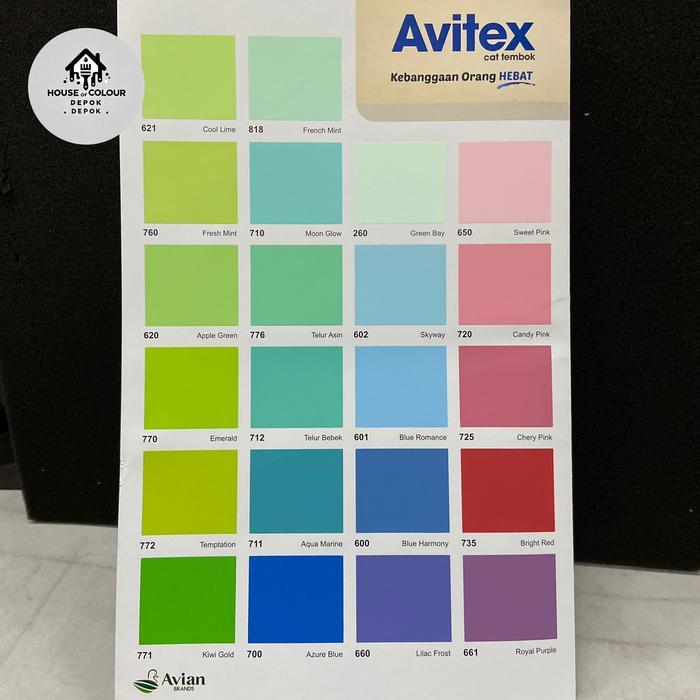 AVIAN AVITEX EXTERIOR 25 KG/CAT TEMBOK EXTERIOR/CAT TEMBOK LUAR