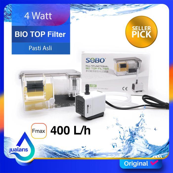 BOX Multifungsi Bio Top Filter Aquarium SOBO AMARA AQ 15H