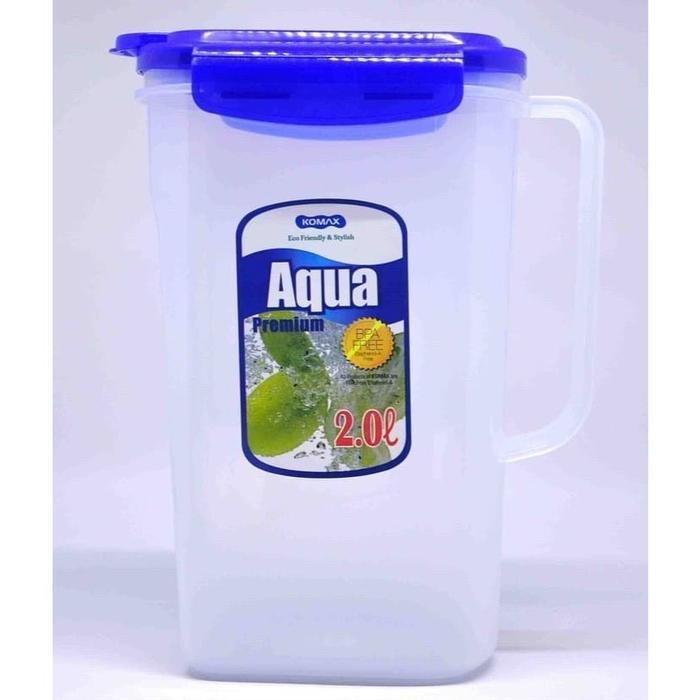 Komax Aqua Water Bottle Botol Air Minum 2 L / Liter #Gratisongkir