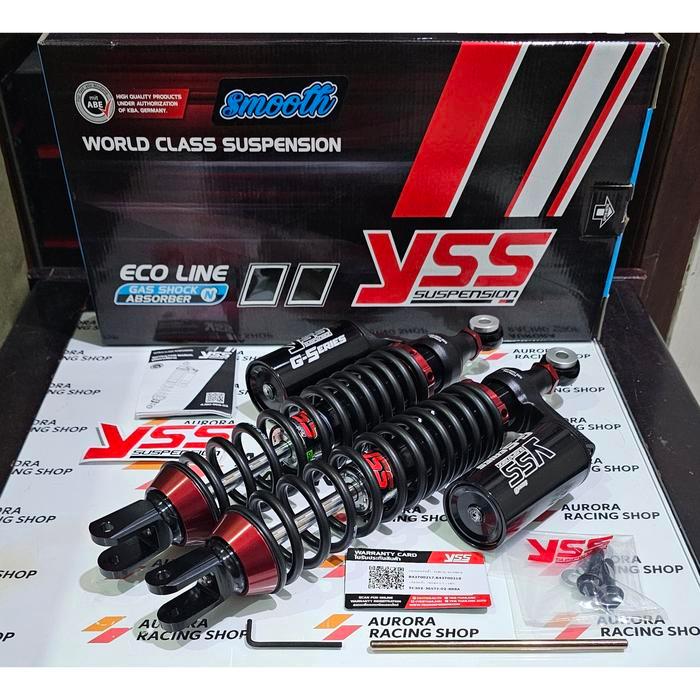 SHOCKBREAKER YSS G SERIES 310 MM NEW NMAX  / NEW AEROX / NMAX TURBO - BLACK SERIES