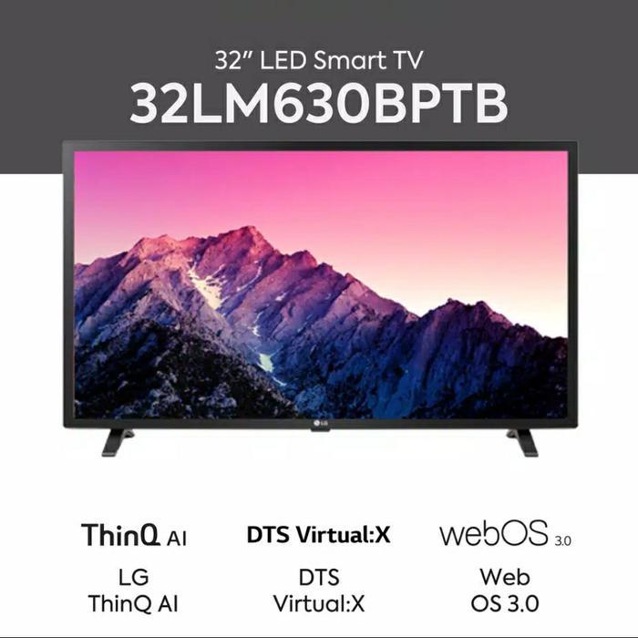 LG 32 Inch Smart TV LED 32LM630BPTB