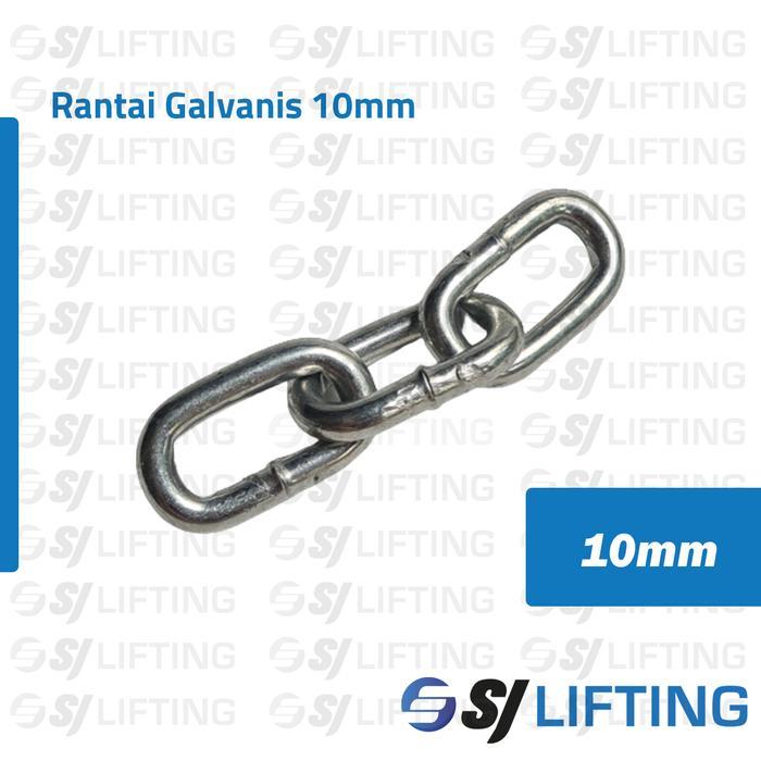 Rantai Besi Galvanis 10mm