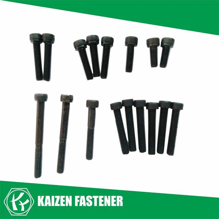 Baut Blok Rx King 3Kaf Type L Baja Hitam #Gratisongkir