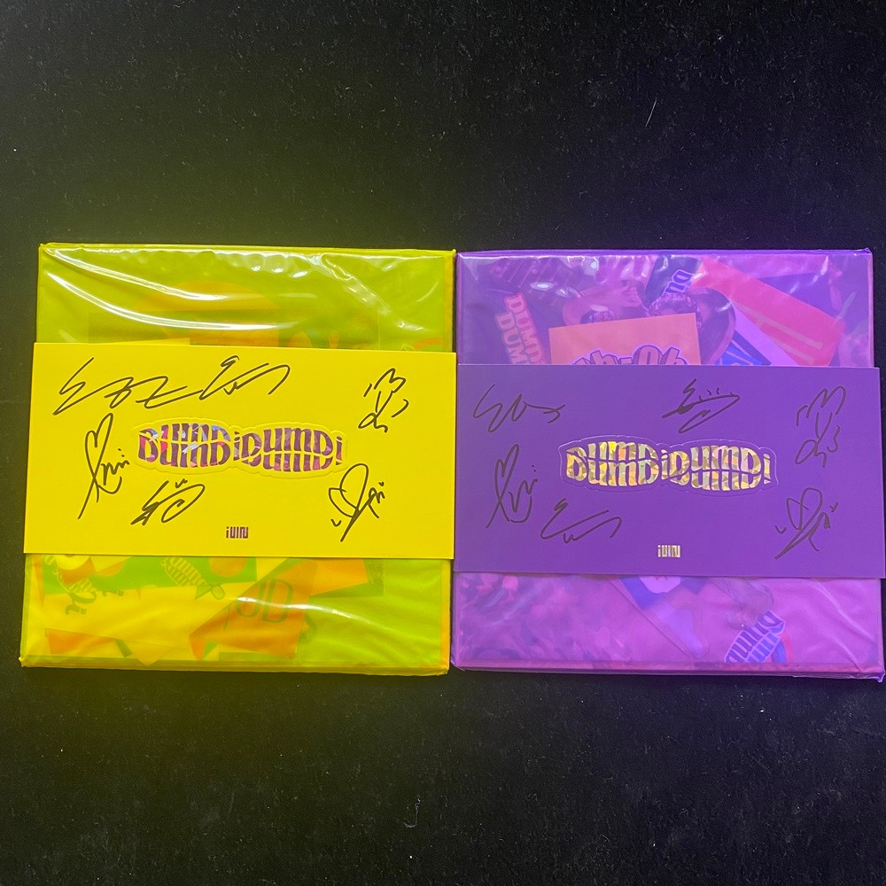 G I-DLE GIDLE Autographed ALBUM DUMDI DUMD CD+PHOTOBOOK+Photo card K-POP 112021