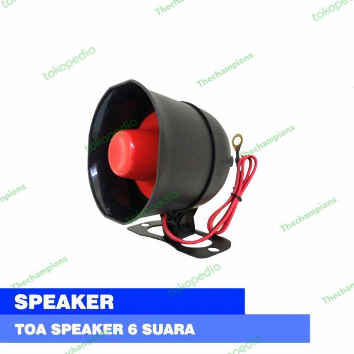 toa / sirine / klakson alarm motor / mobil 12V 1suara - 6suara.