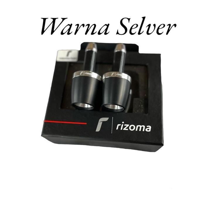 Scarlet - Jalu Stang Rizoma Premium Almunium Censi Original Rizoma Jalu Bandul Bar End Universal
