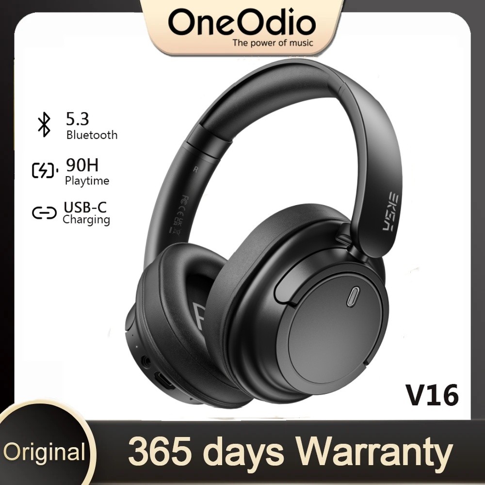 Oneodio EKSA V16 Wireless Bluetooth 5.3 Headphones 40mm Driver Headsets 90Hrs Playtime Over-Ear