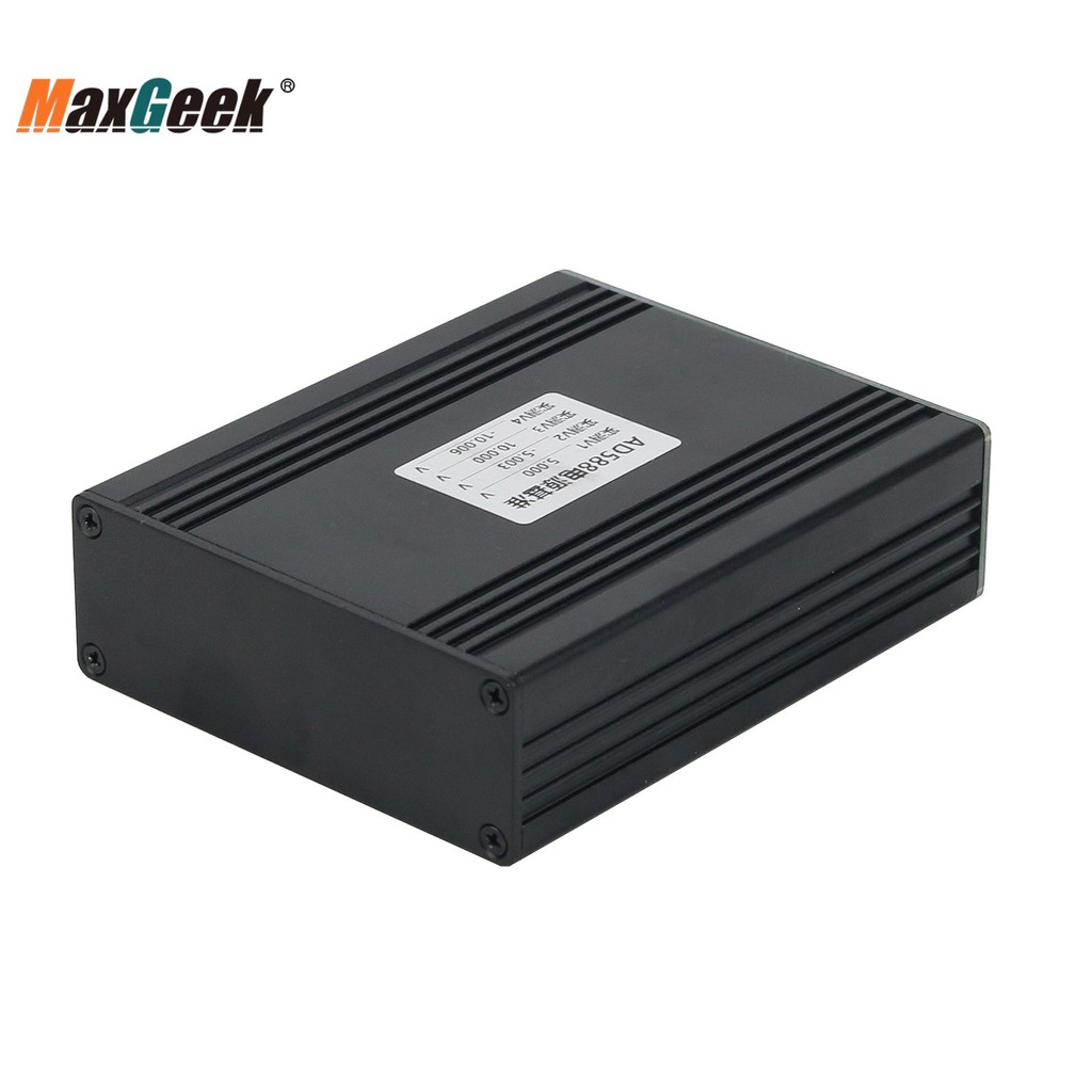 MAXGEEK AD588 VOLTAGE REFERENCE 5V 10V ADC VOLTAGE REFERENCE MODULE SOURCE WITH SHELL POWER SUPPLY
