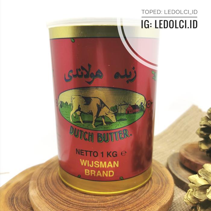 TERMURAH WIJSMAN BUTTER MENTEGA WIJSMAN WISMAN WYSMAN KALENG 1 KG
