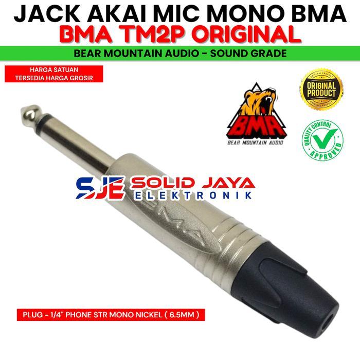 "New" JACK MIC MONO BMA JECK JEK BMA JAK JEG AKAI TM2P BMA ASLI ORIGINAL
