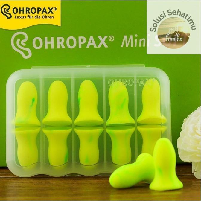 5Pairs Ohropax Mini Soft Earplugs Washable Foam Ear Plugs Sleeping - 01920
