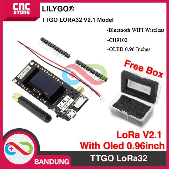 PROMO LILYGO TTGO LoRa32 LoRa V2.1 915MHz 433MHz ESP32 OLED 0.96 WIFI BLE