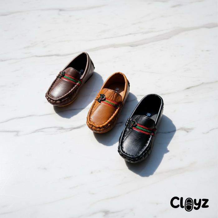 Bata Kids - CTS SHB452 Sepatu Pantofel Anak Laki Laki Sepatu Loafers Anak Cowok Fashion Slip On size