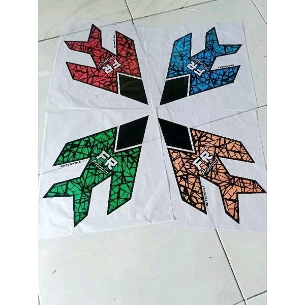 kertas layang-layang warna putih sablon 2 warna0,18 gram 80/100