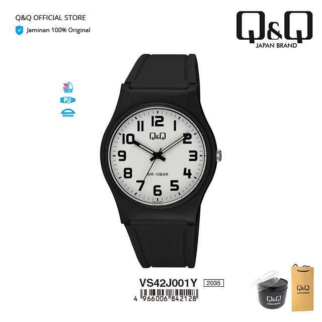 ASLI QnQ QQ Jam Tangan Wanita Analog - VS42 VS42J Water Resist READY STOCK