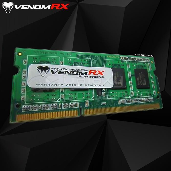 VenomRX SODIMM 4GB DDR3 1600Mhz - Memory Ram