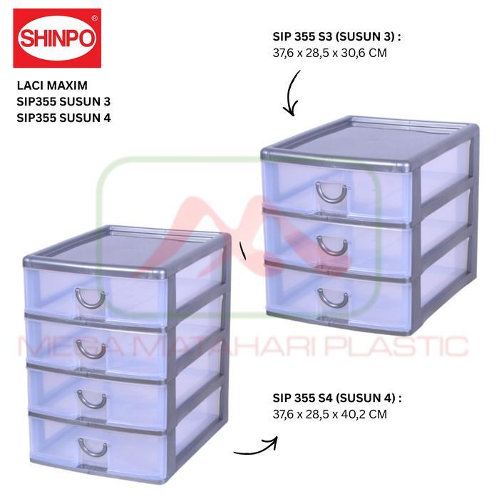 Laci Dokumen A3 / Folio F4 Susun3 (Sip355 S3) / Susun4 (Sip355S4) Maxim Shinpo