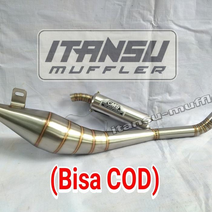 Knalpot Satria 2 Tak Satria Hiu Satria Lumba Cms Stainlis