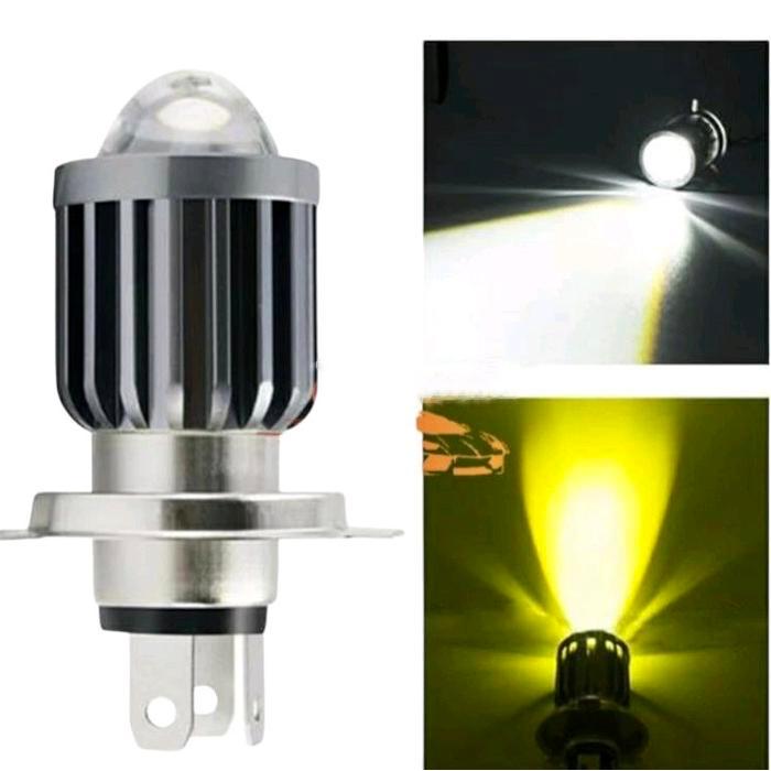 Lampu Depan Led Laser H4 Vixion Scoopy Super Terang
