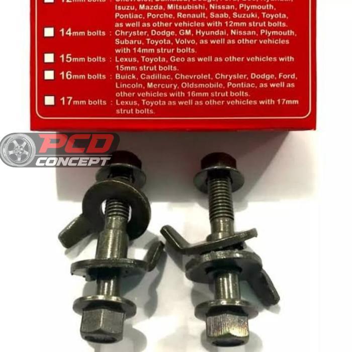 BAUT CHAMBER UKURAN 12MM SPORING SAMA PASANG UTK MOBIL BRIO, MOBILIO
