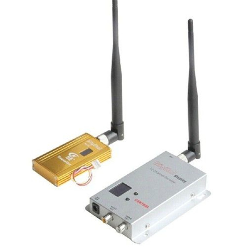 FPV 1.2Ghz 1.2G 8CH 1500mw Wireless AV Signal Sender TV Audio Video