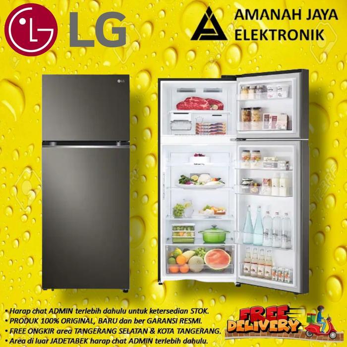 LG KULKAS DUA PINTU GN-B372PXGB | LG GNB372PXGB GNB372 372PXGB