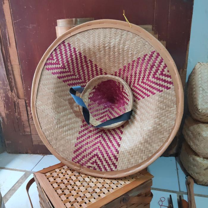 Caping Lebar Topi Pak Tani #Gratisongkir