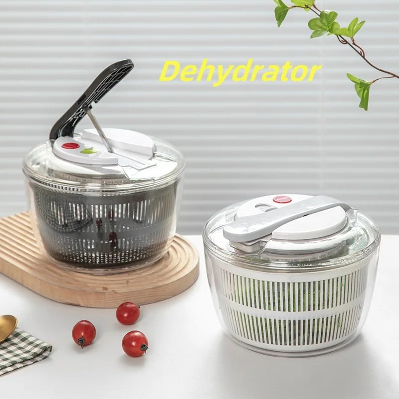 3 Liters Multifunctional Vegetables Salad Spinner Lettuce Leaf Vegetable Dehydrator Vegetable Washer