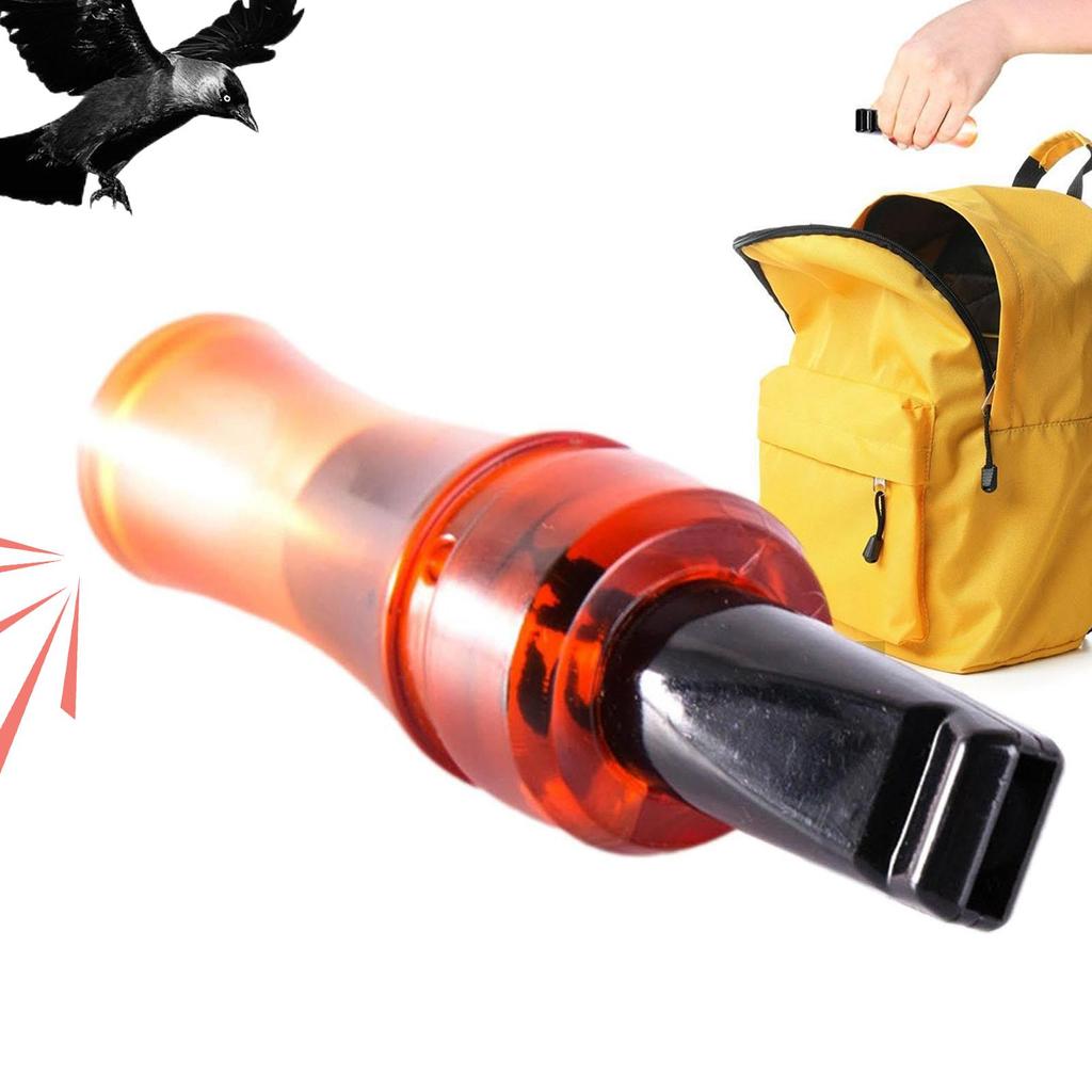 Crow Caller Imitation Crow Whistle Hunting Bird Caller Bait Game for Hiking Wildlife Training