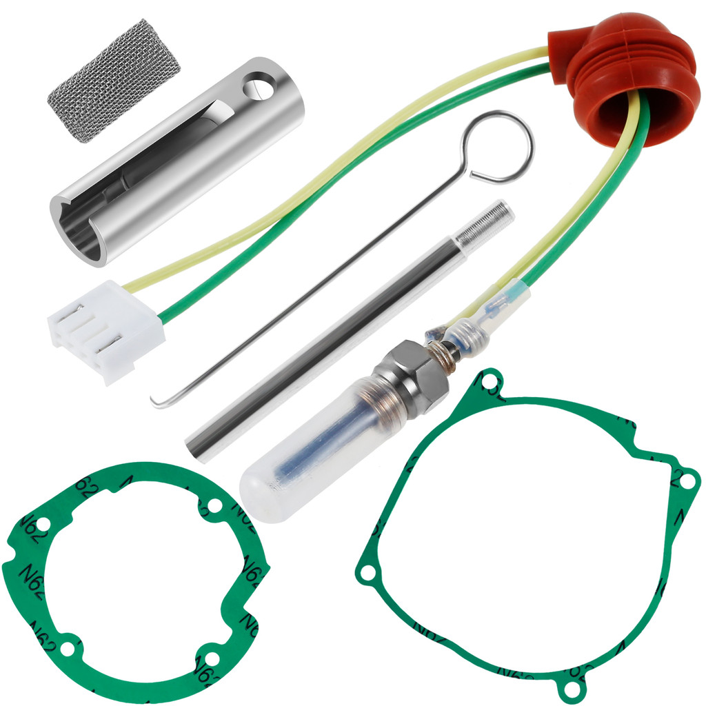 Glow Plug Repair Kit 2V 2KW 5KW 8KW Parking Diesel Heater Glow Ignition Plug with Filter Ceramic Air
