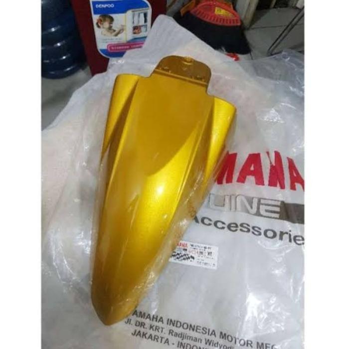 SPAKBOR DEPAN YAMAHA MIO SOUL KARBU GOLD ORIGINAL 14D-F1511-00-P7 BARU