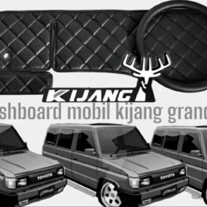 TOYOTA COVER ALAS DASHBOARD MOBIL KIJANG SUPER GRAND EXTRA MODEL SEDAN DAN OVAR CAR DASHBOARD KIJANG