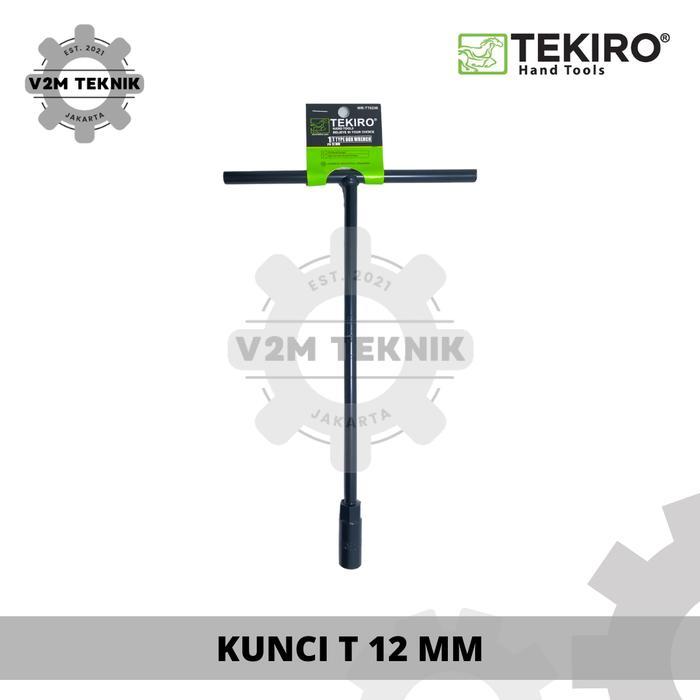 Tekiro Kunci T Uk 12 Mm / Kunci Sock T 12 Mm Crv / Kunci T - 12 Mm