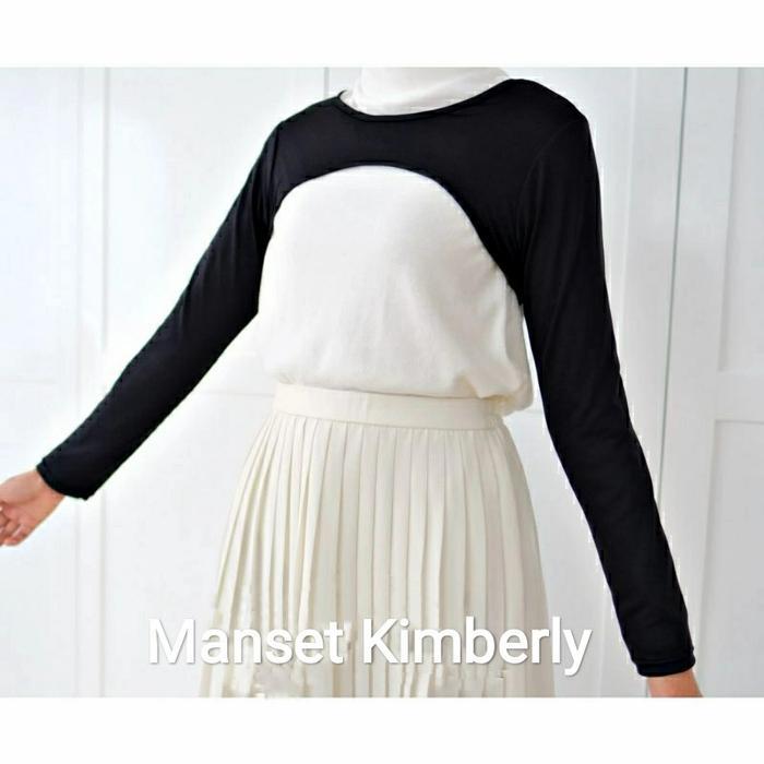 Manset Tangan Sambung Bolero/Manset KimBerly Long Bolero Crop Top