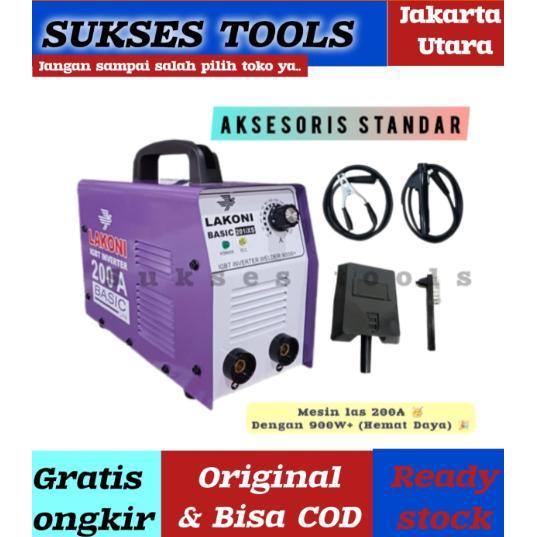 Lakoni Basic 201 ixs 200A Mesin Las Listrik 200 A Basic201 Trafo Las 900W