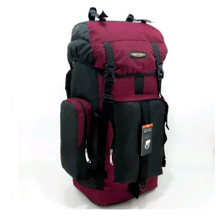 Eiger - Tas Keril 60L Tas Gunung Besar Tas Gunung Tas Gunung Pria Dan Wanita Olahraga Ransel Mendaki