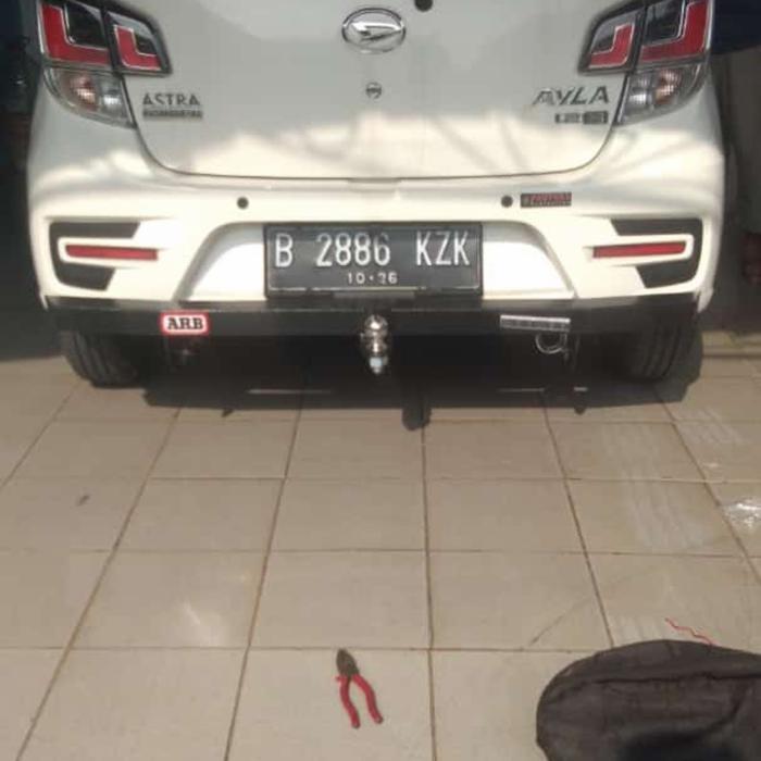 BUMPER GUARD BELAKANG MOBIL TOYOTA AGYA DAIHATSU AYLA MEREK ARB TERBATAS