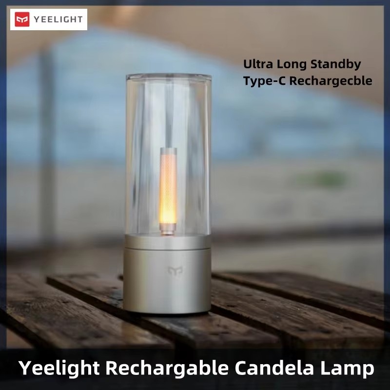 Yeelight Candela lamp Led Night light rotate to meet the right mood candle-like breathing light