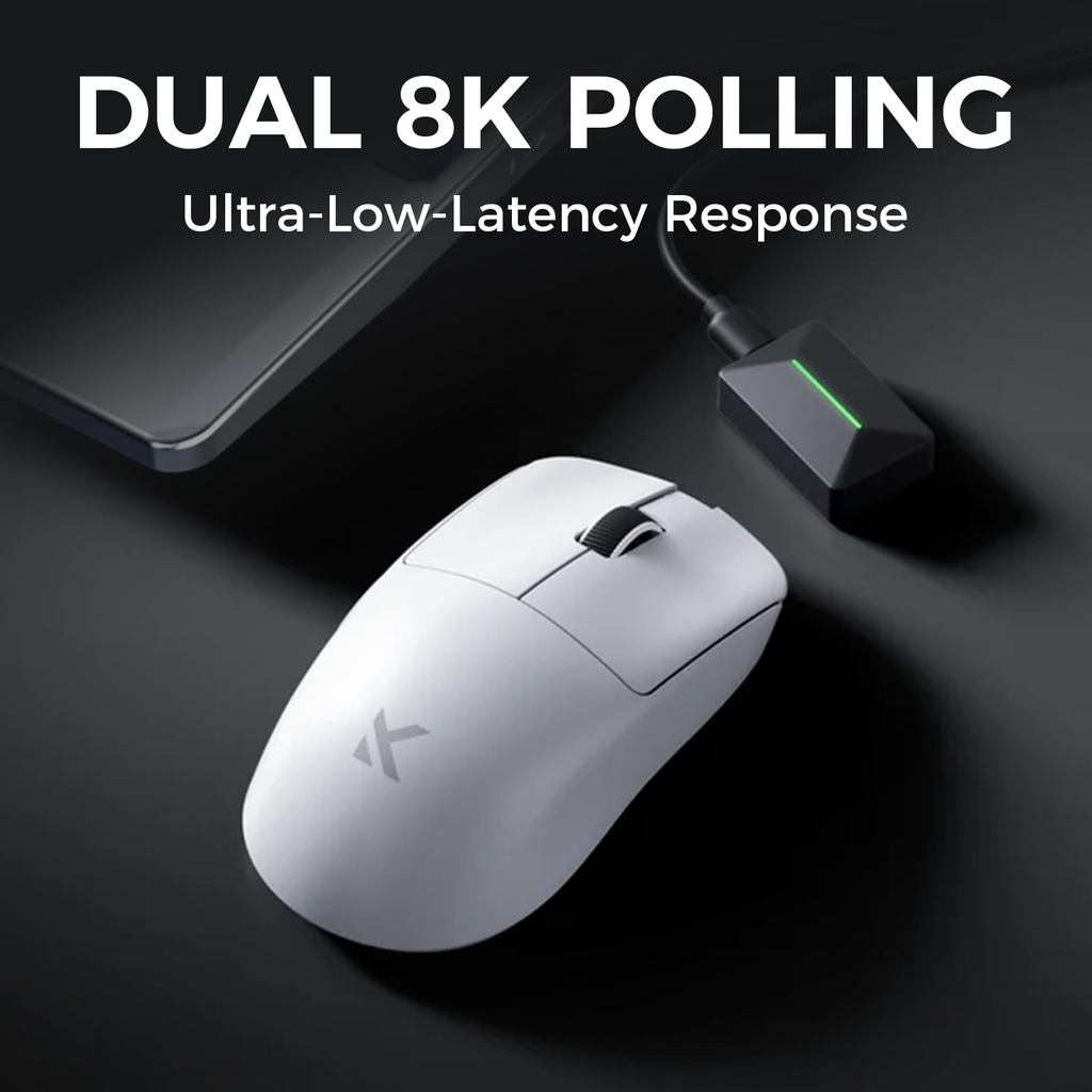 MCHOSE L7 Wireless Gaming Mouse L7 Ultra PAW3395 26K Sensor Dual 8K Polling 39g