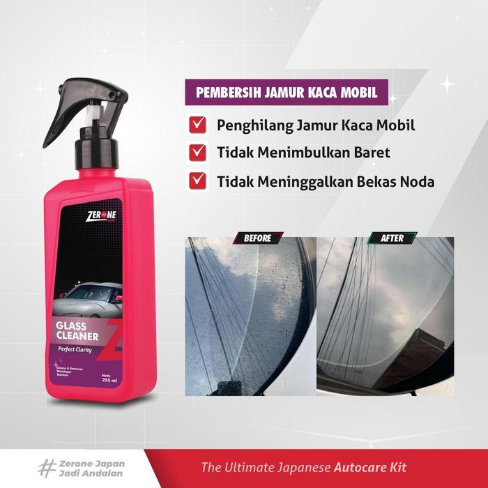 3M Otocars Teknik - Japan Glass Cleaner 255Ml - Pembersih Jamur Kaca Mobil Ampuh & Spot Remover