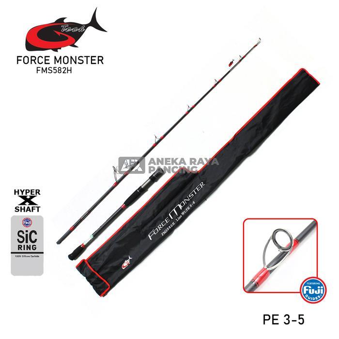 Ready Joran Tipe Bc Dan Spinning G-Tech Force Monster