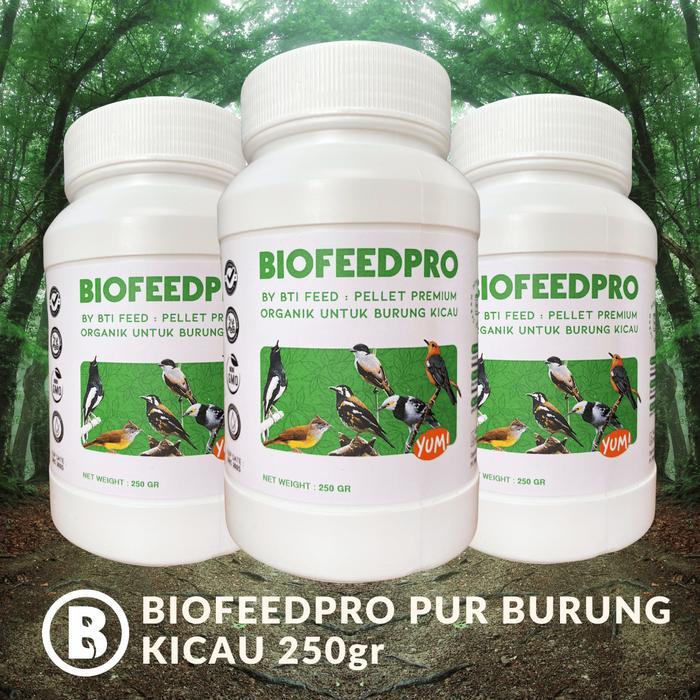 Pur Harian Burung Kicau 250Gr Biofeedpro Untuk Jalak - Cendet - Kacer - Anis Merah - Anis Kembang -