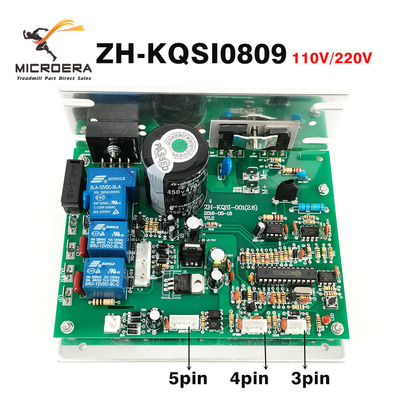 Treadmill Controller ZH-KQSI0809 ZHKQSI-0809.PCB ZHKQSI0809 for BH fitness Control board Circuit
