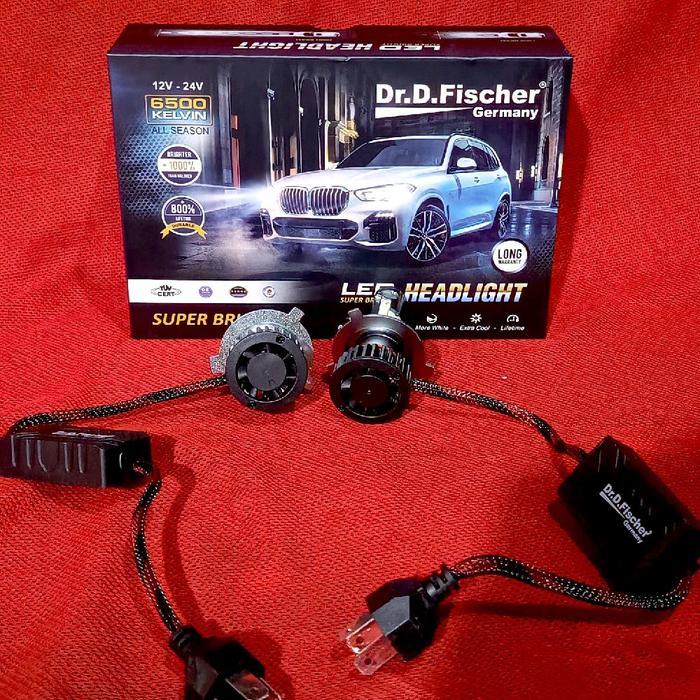 DR D Fischer LED H4 - new Lampu LED H4 DR D Fischer Head Light LED H4 DR D Fischer