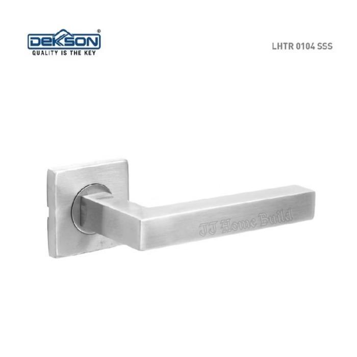 Paket Handle Dekson LHTR 0104 Stainless / Paket Handle Pintu Kayu