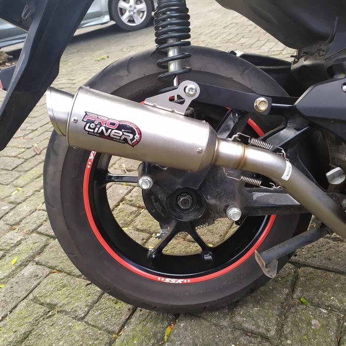 Knalpot Proliner Stainles short Aerox