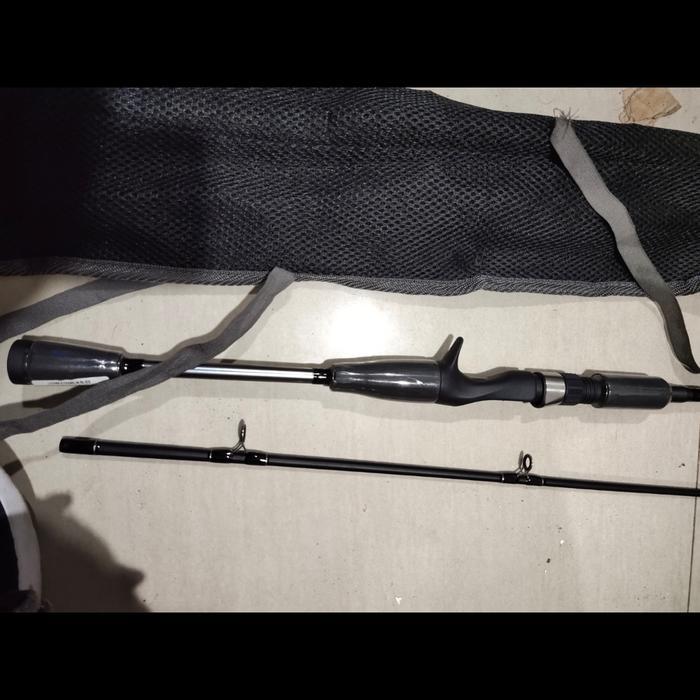 Ready joran loomis silver saber 195 joran carbon bc baitcasting tanduk